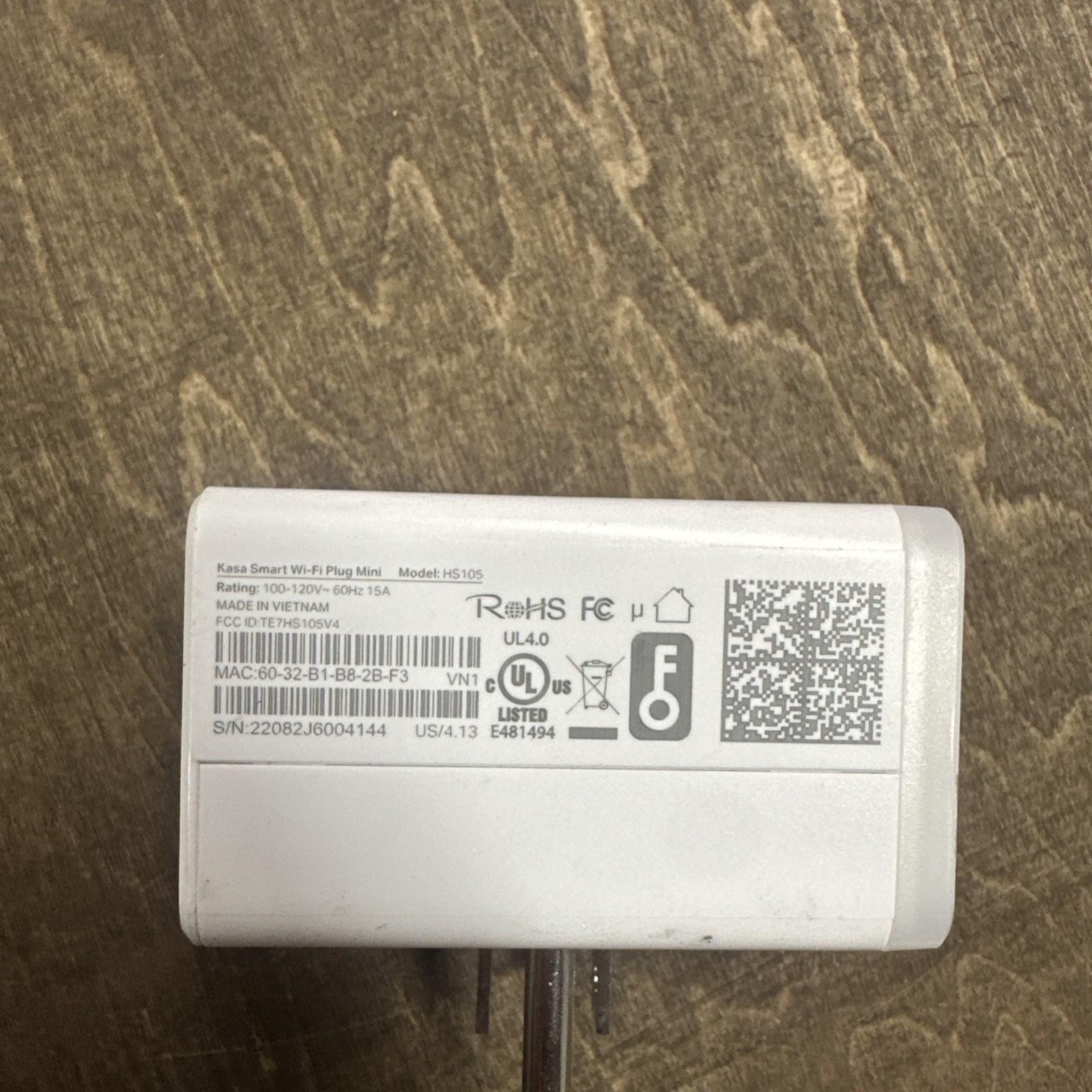 TP-Link Kasa Smart Wi-Fi Plug Mini - White | Model HS105