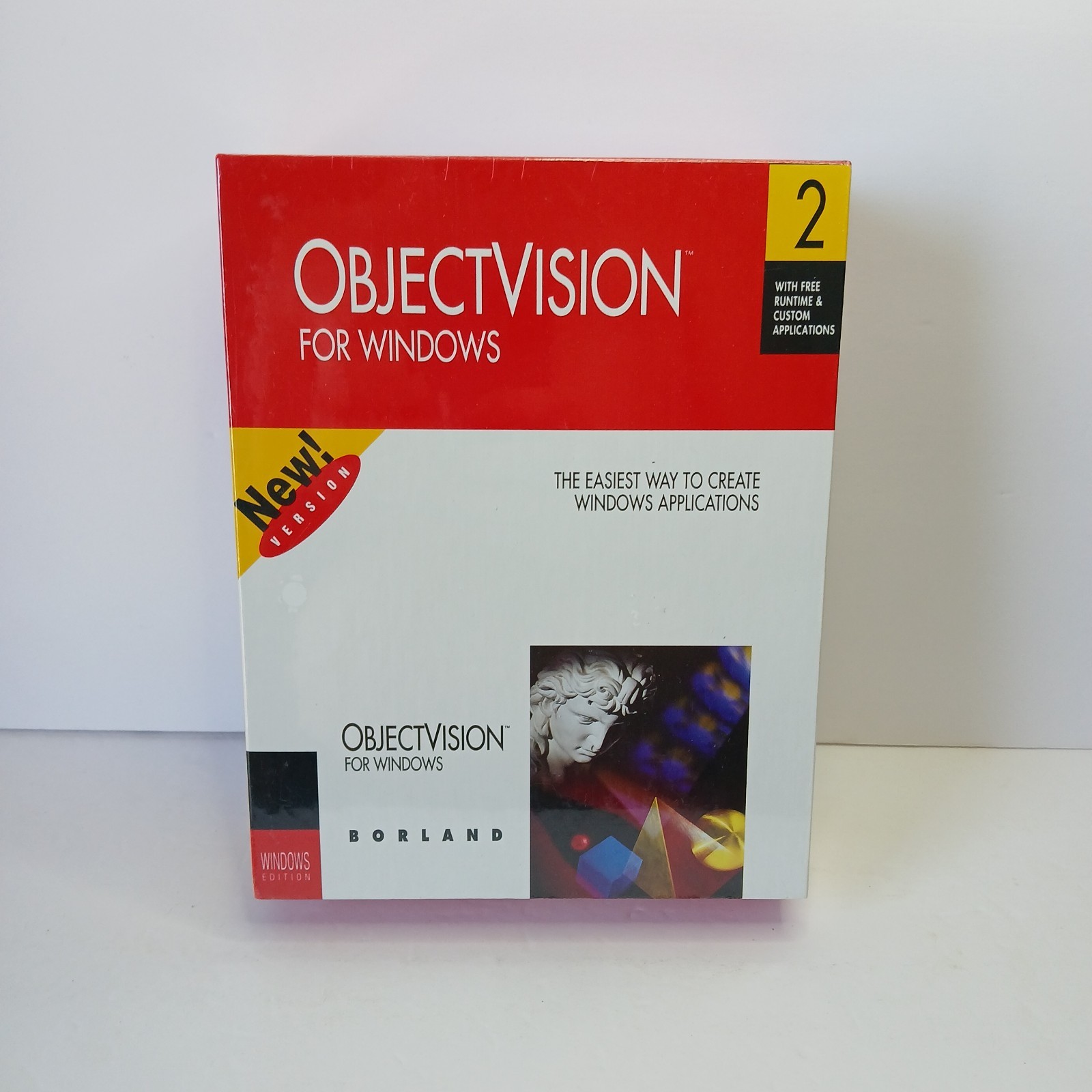 ObjectVision For Windows Version 2 (3.5" & 5.25" Floppy Discs) Brand New Sealed