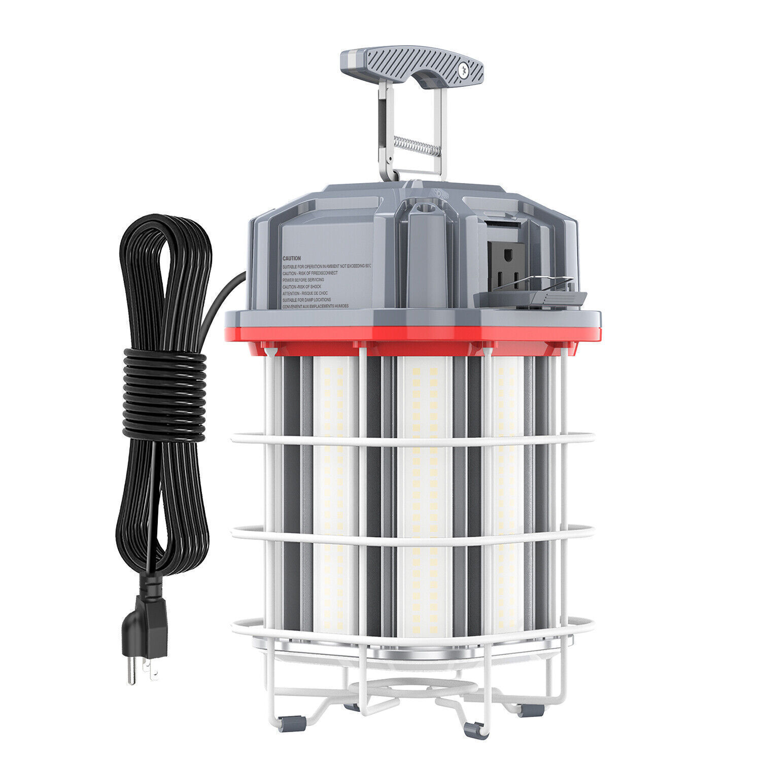 100W LED Temp Jobsite Lightings Linkable Work Light for Construction Workplace