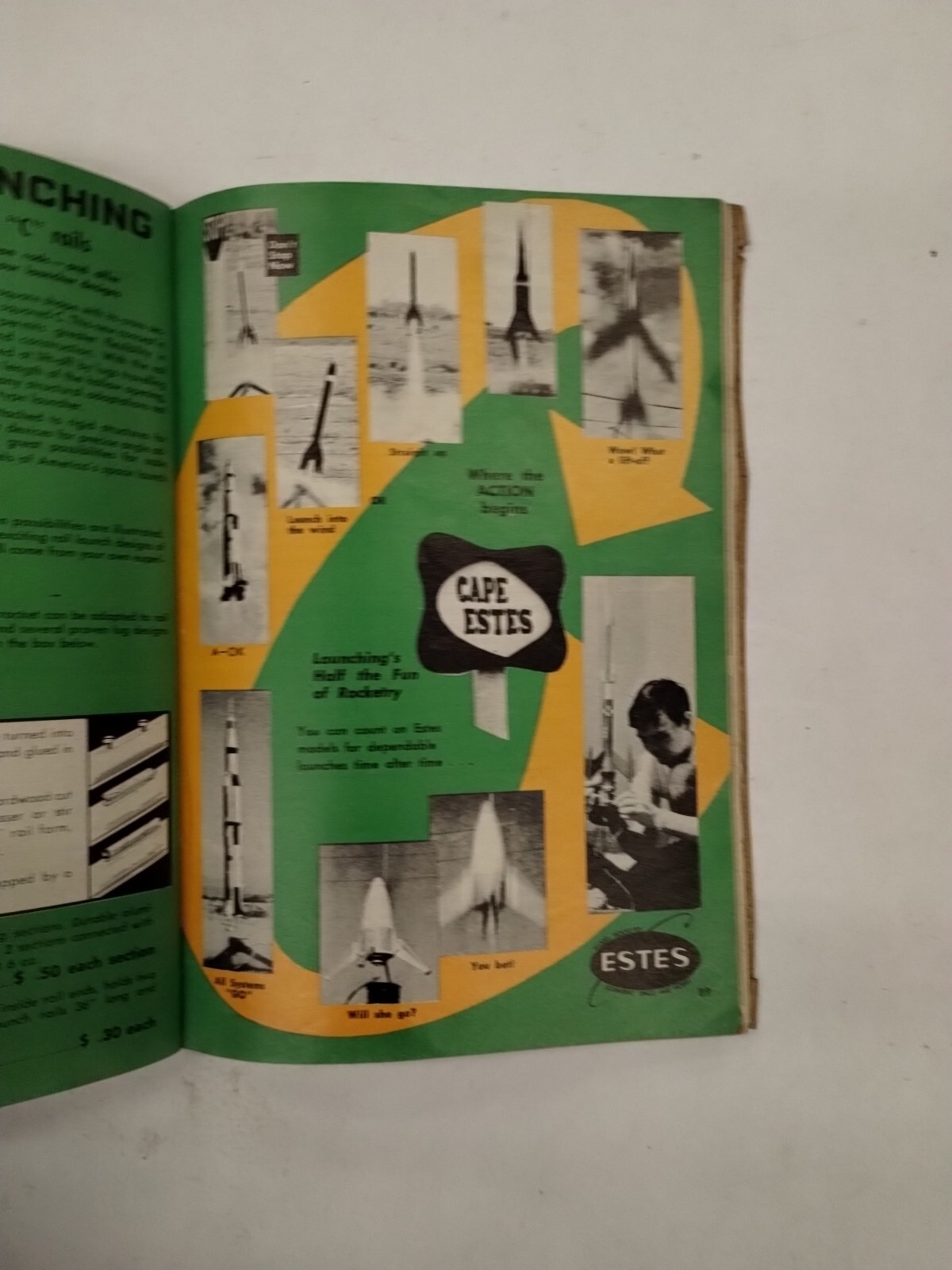Estes Rocket Supplies "Model Rocket" Supplies Catalog 1969-original