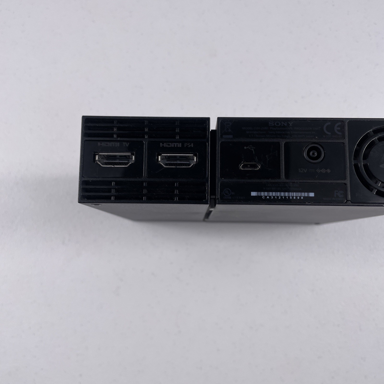 Sony PlayStation VR PS4 Processor Unit - CUH-ZVR1 - Black