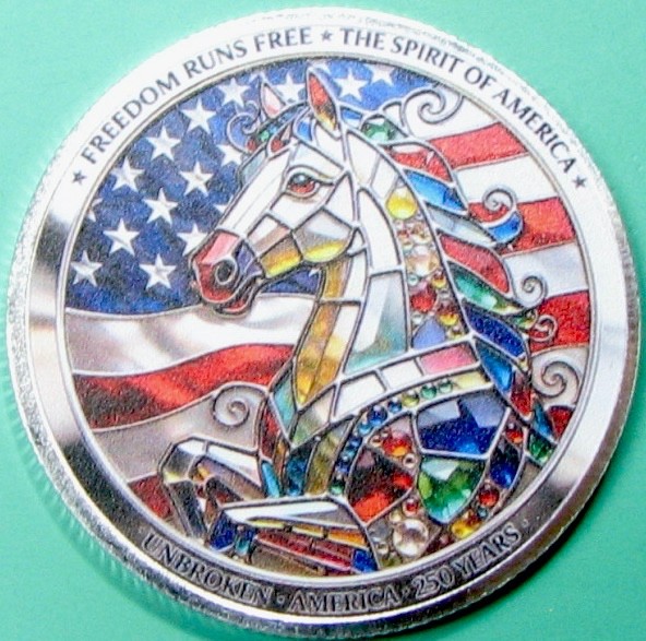 US 250 Years. Challenge, Souvenir. CT22d
