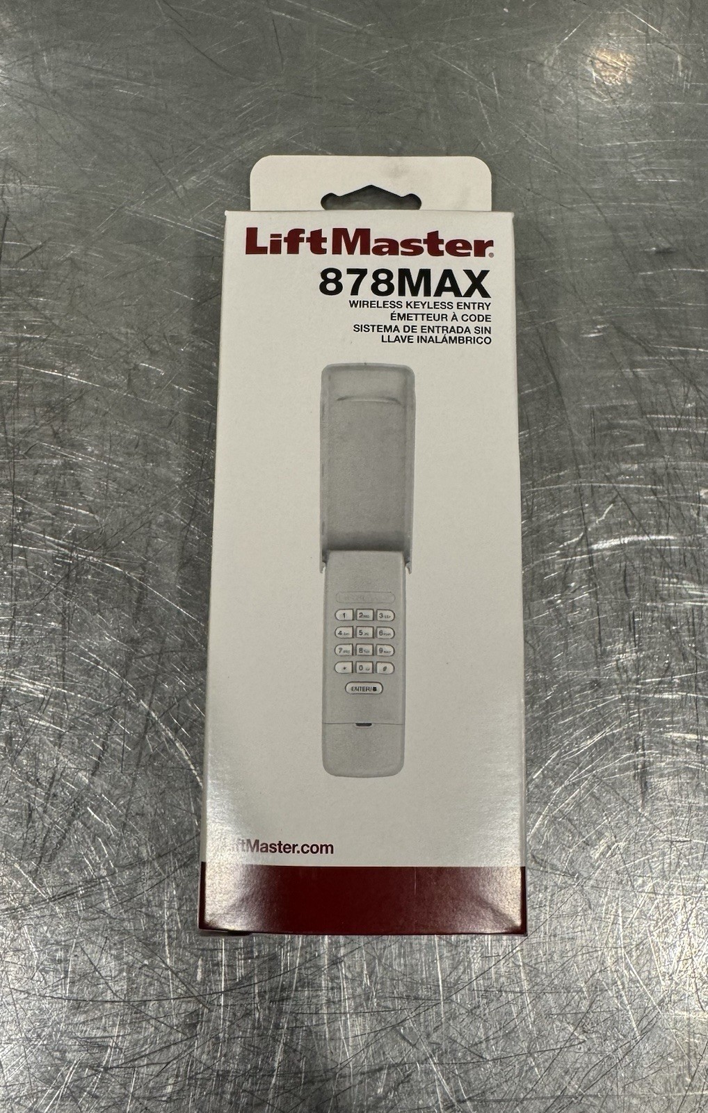 Liftmaster 878MAX Wireless Key Pad Replacement Garage Door Opener NEW SHIPS FREE