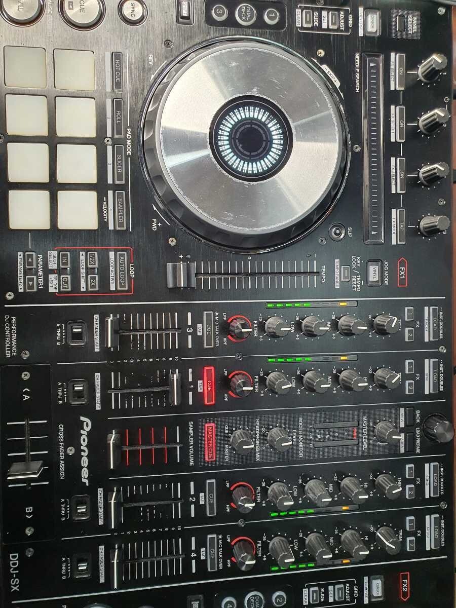 Pioneer DJ DDJ-SX Double Deck Digital DJ Controller mixer Confirmed Operation