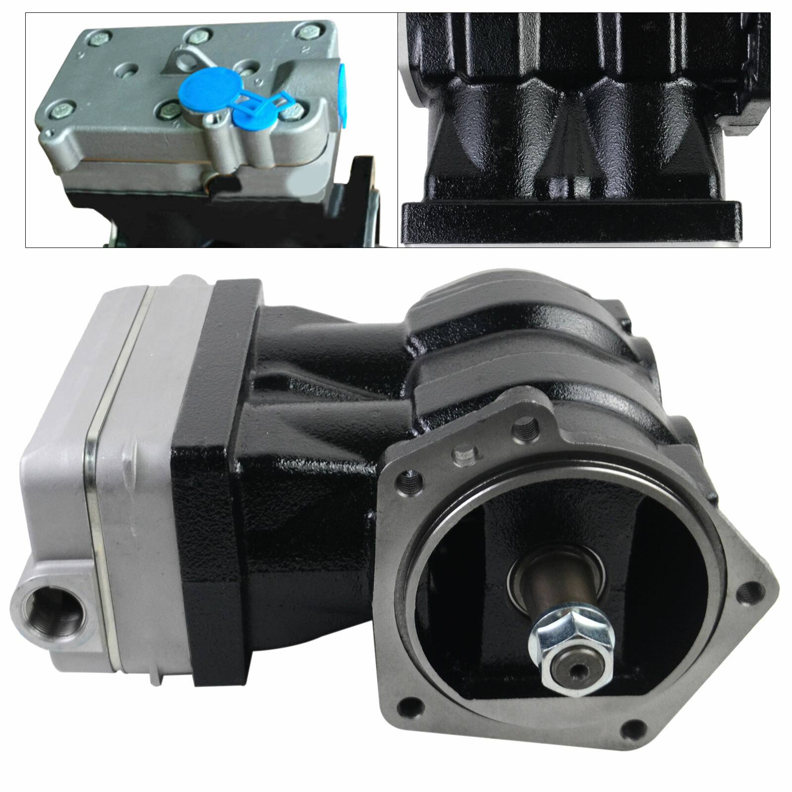 For Volvo D12 FH12 FM12 NH12 Engine Air Brake Compressor 20701801 4127040050 New