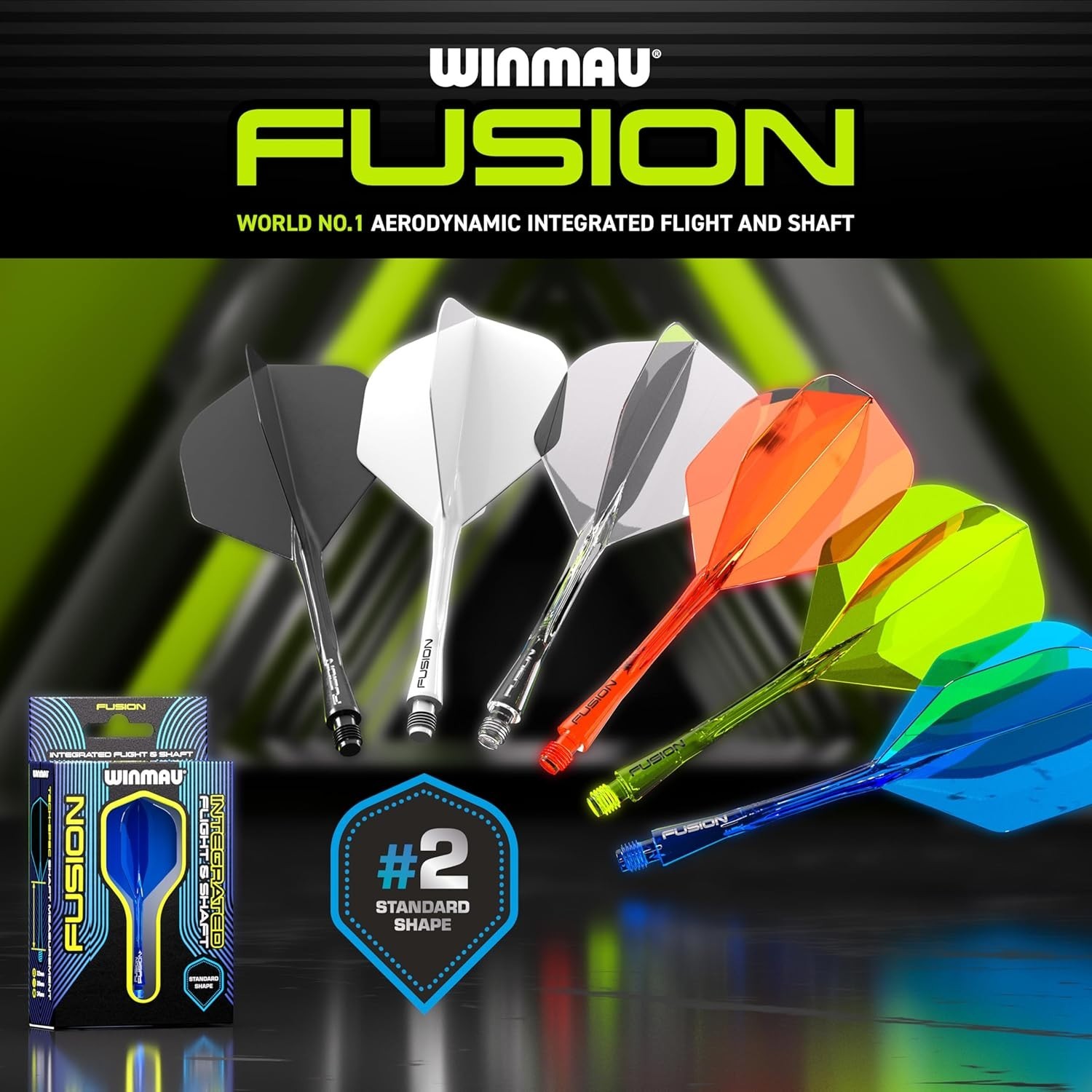 Dart Flight & Shaft System - 90-Degree Wing Design for Consistent Trajectory