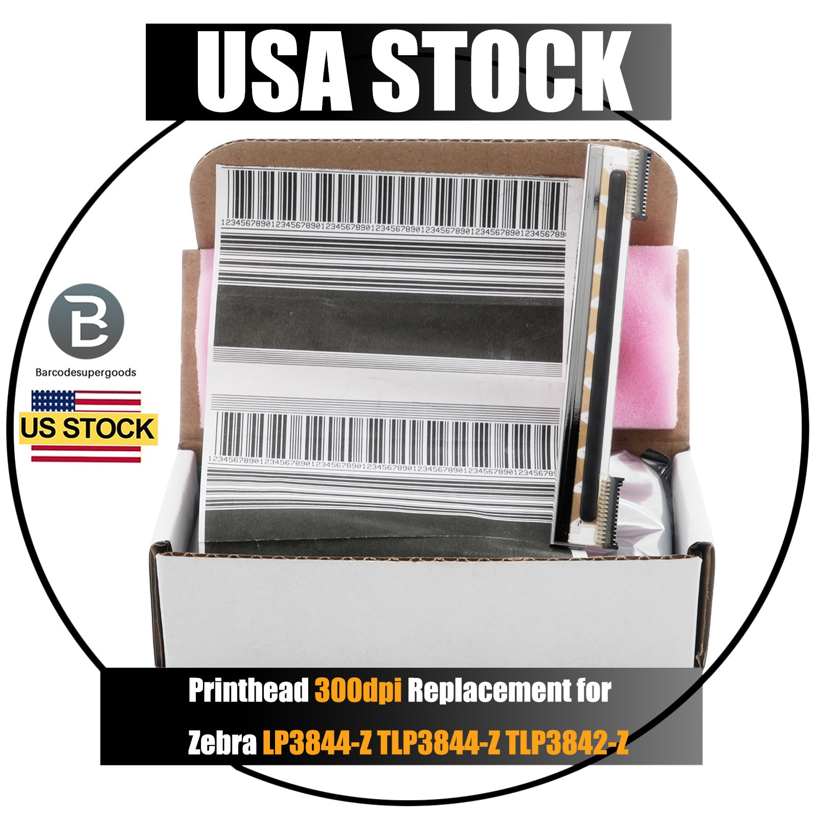 Printhead for Zebra TLP3842 TLP3844-Z TLP3844 300dpi G105910-155 New USA STOCK