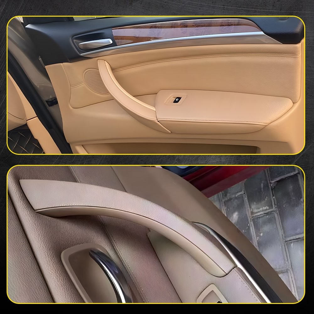 Interior Door Handle Panel Pull Cover Beige For BMW X5 X6 E70 E71 2008-14 3-30X