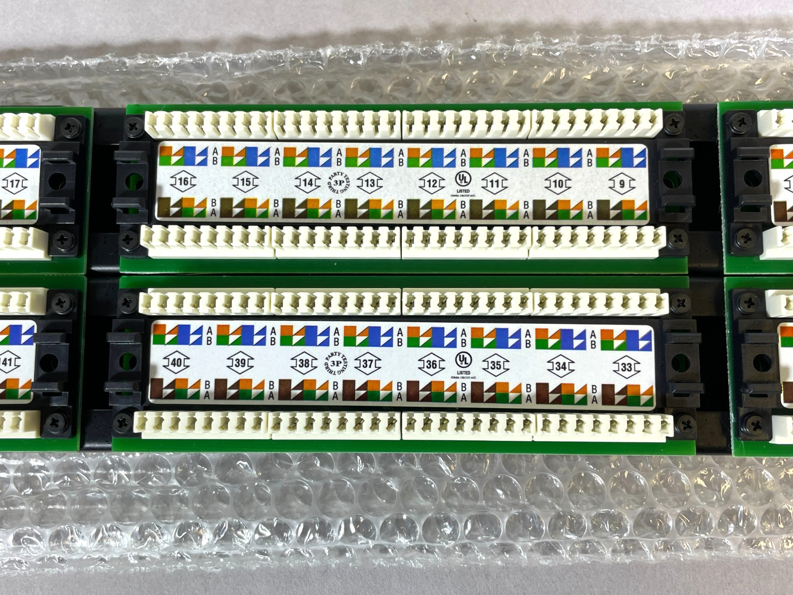 48 Port Cat6 Keystone Rack Mounted Patch Panel