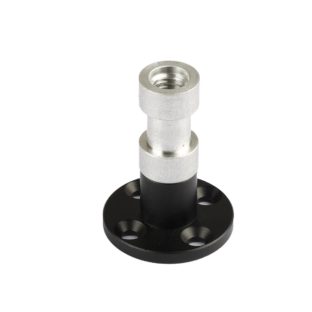 2Pcs CAMVATE 3/8"-16 Female Thread Connector with Wall Table Ceiling Mount Base