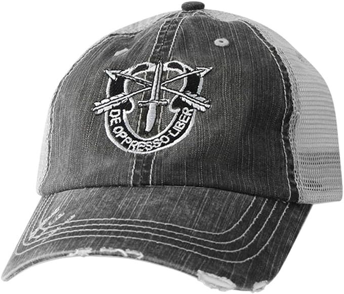 US Military Special Forces De Oppresso Liber Mesh Cap Hat Official Licensed