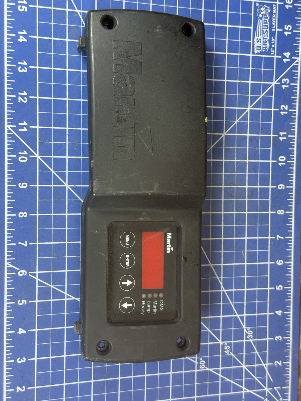 martin mac 250 front display panel