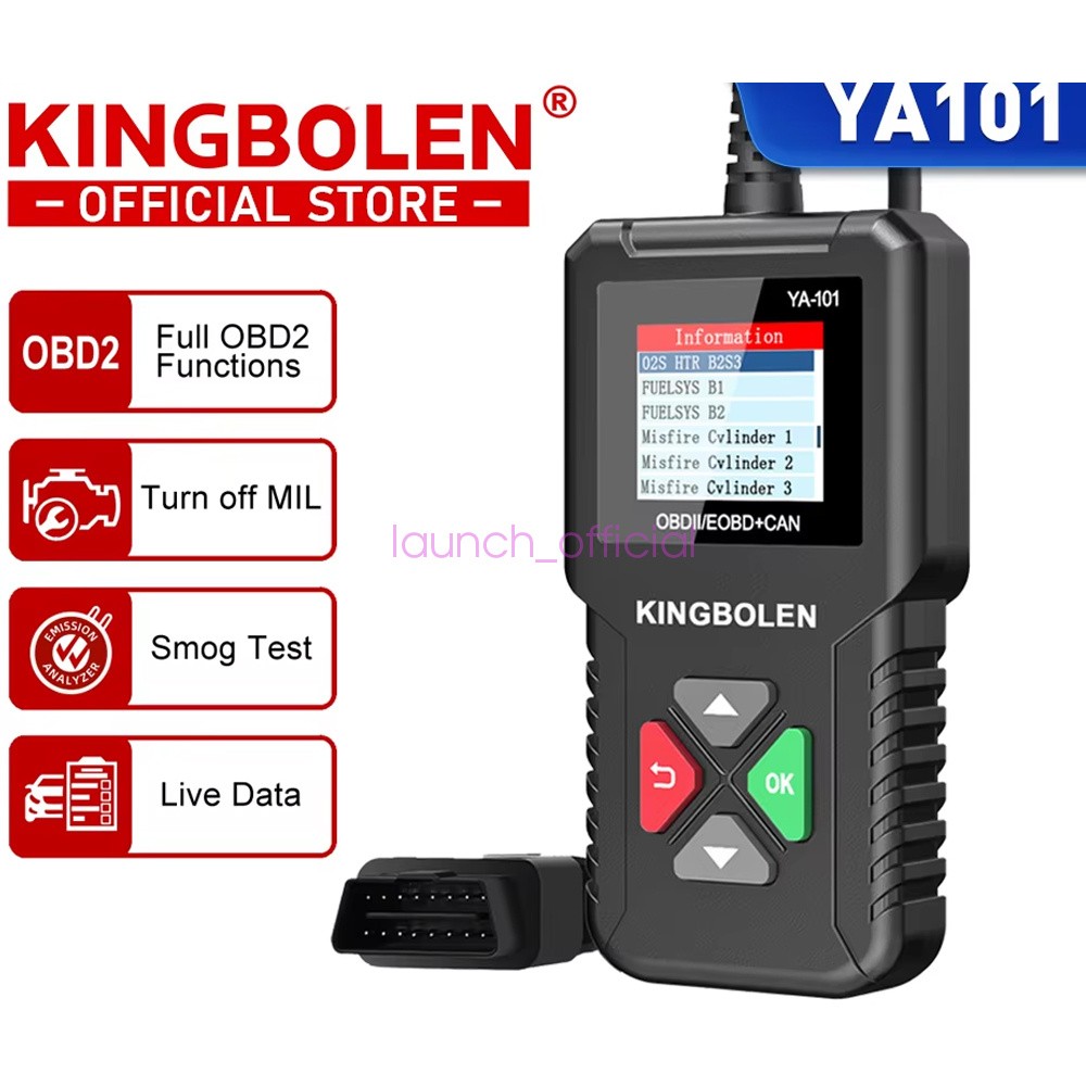 2026 Automotive OBD2 Scanner Code Reader Car Check Engine Fault Diagnostic Tool