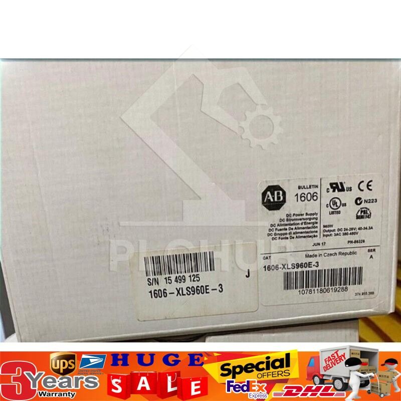 NEW Factory Sealed AB 1606-XLS960E-3 Power Supply 380/480 VAC 960W US Free Tax