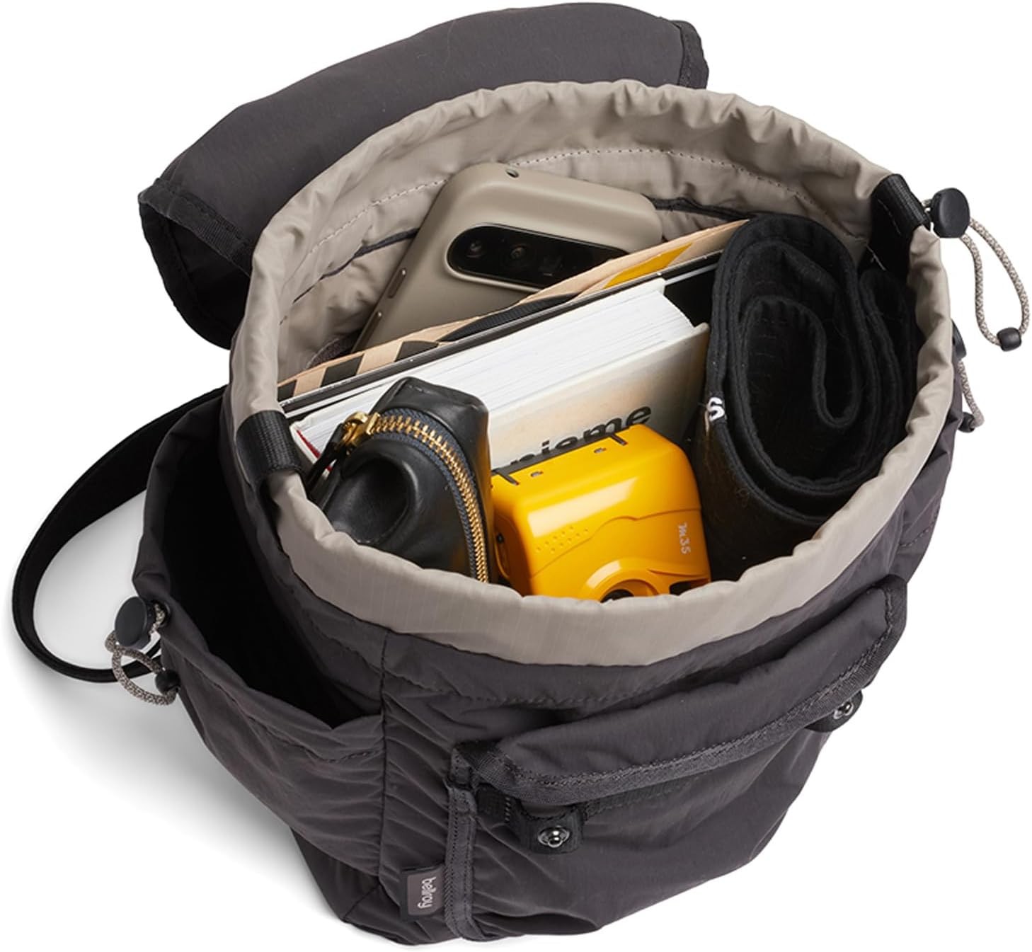 Cinch 9L Lightweight Charcoal Backpack with Adjustable Straps