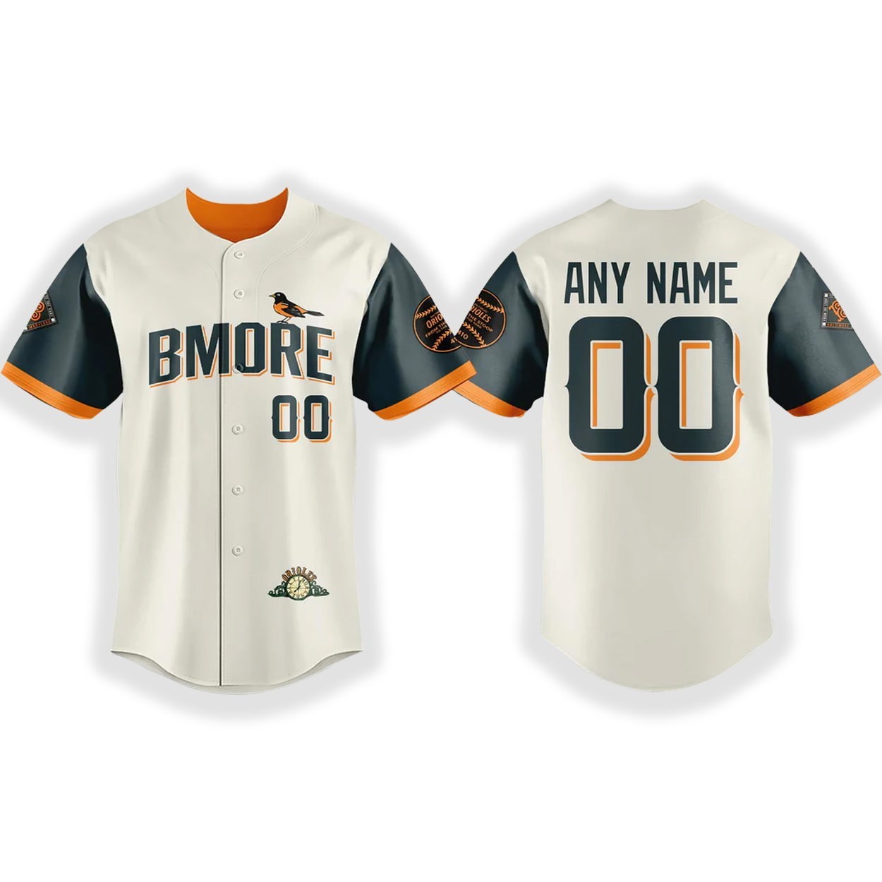 Custom Name - 2026 Orioles City Connect Giveaway Baseball Jersey - USA Size