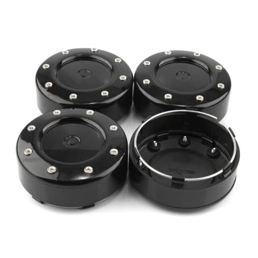 4pcs 3.62in Wheel Center Caps for Mayhem Wheels OD/ID 3.62in - Black