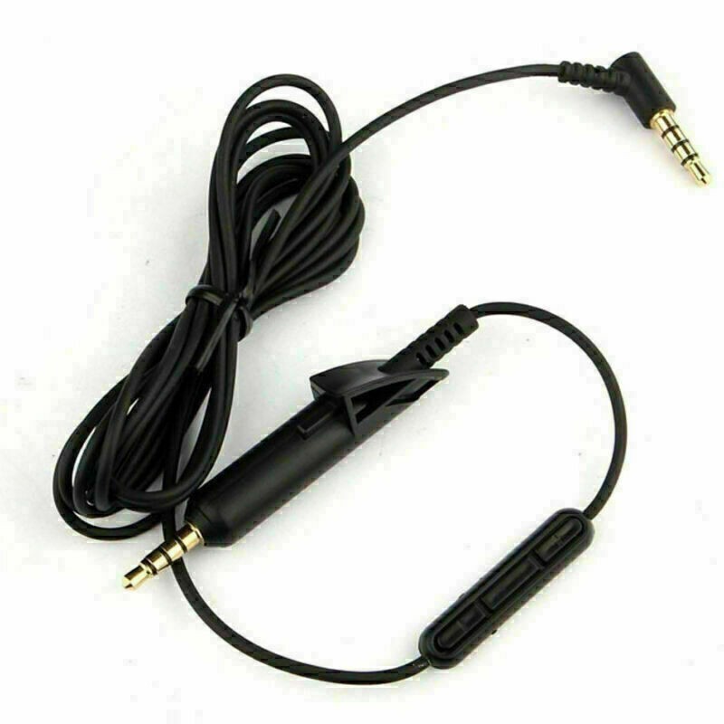 Replacement Audio Cable Cord For QuietComfort QC15 QC2 Headphone Wire Mic