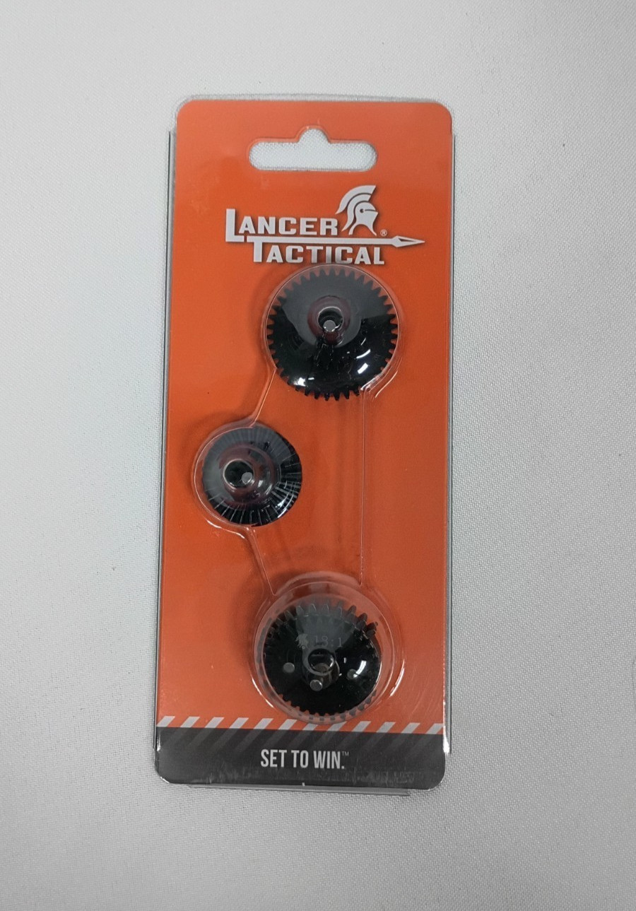 Lancer Tactical 18:1 High Speed Steel CNC Bearing Gear Set (ZC-CL-03)