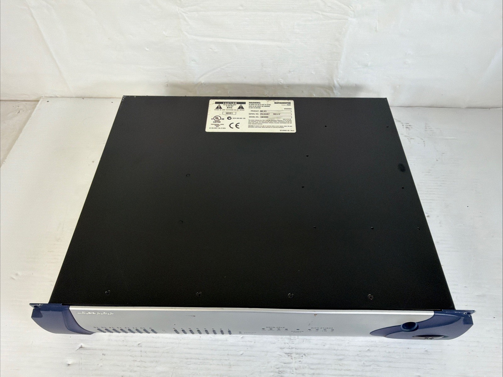 Digidesign 96 I/O HD Digital Audio Converter - Working - Missing Button