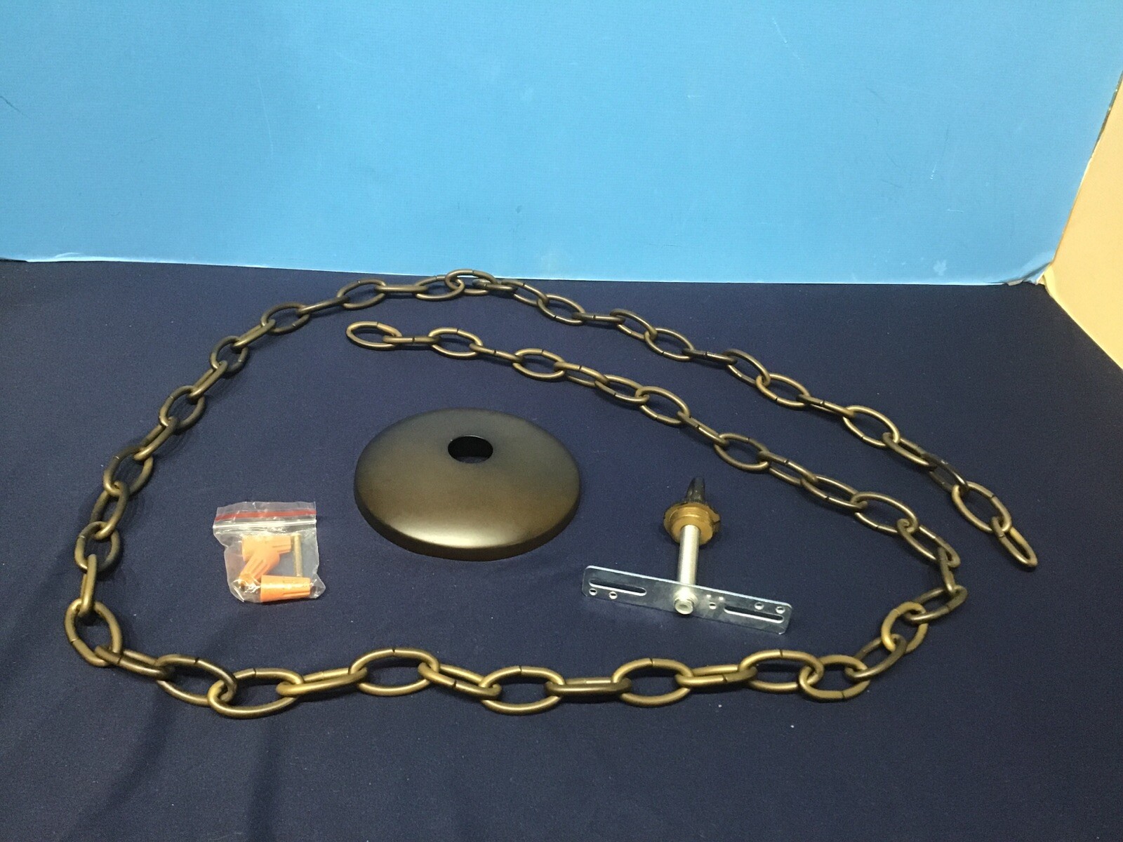 Bronze 5” Lighting Canopy Kit w 6’ Swag Chain