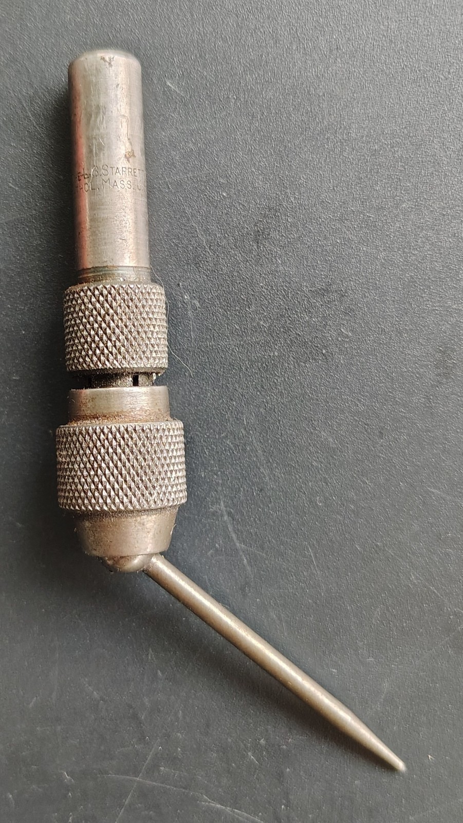 🗽 VINTAGE STARRETT No828 WIGGLER EDGE FINDER MACHINIST TOOLMAKER