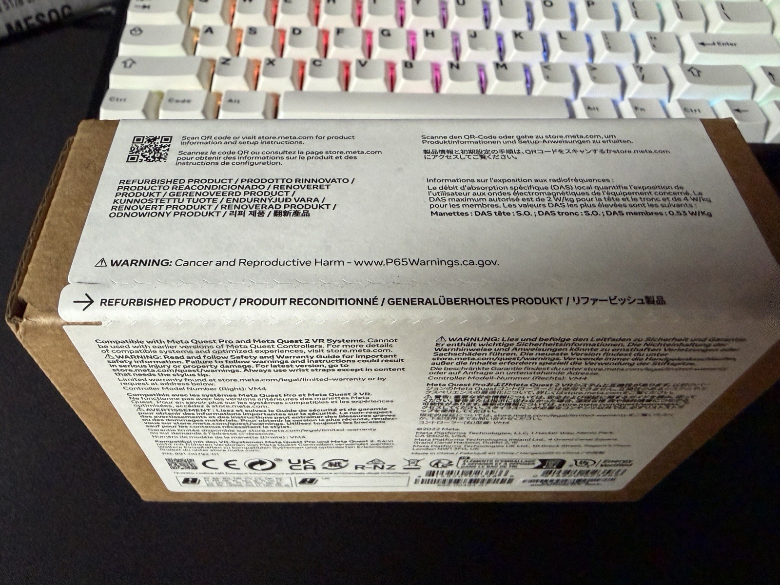 NEW SEALED Meta Quest Pro Controller (Right)