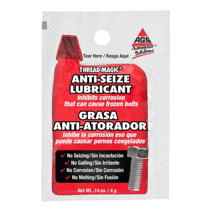 Ags Company TMP-1 Thread Magic Anti Seize Grease, Pouch, 4 G, 100