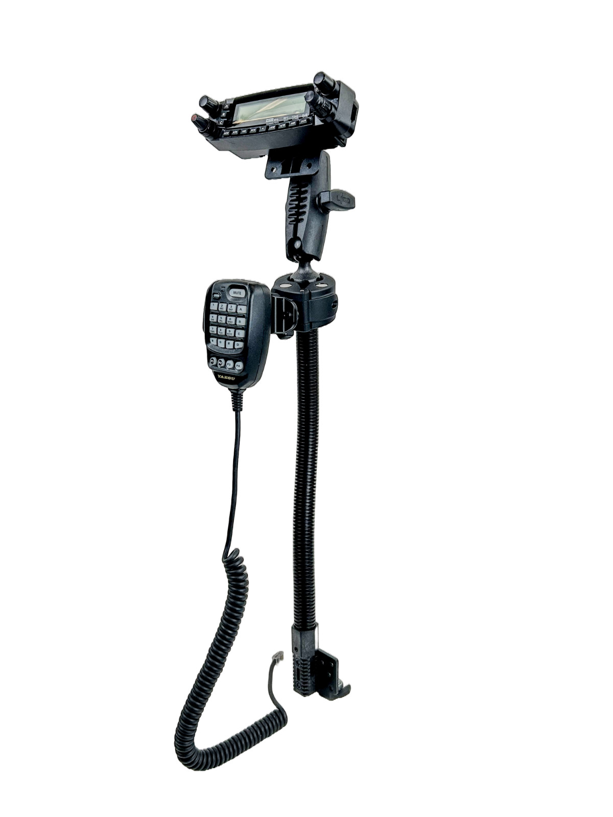 Car Seat Rail Bolt Mount And Mic Holder for TYT  TH-9800