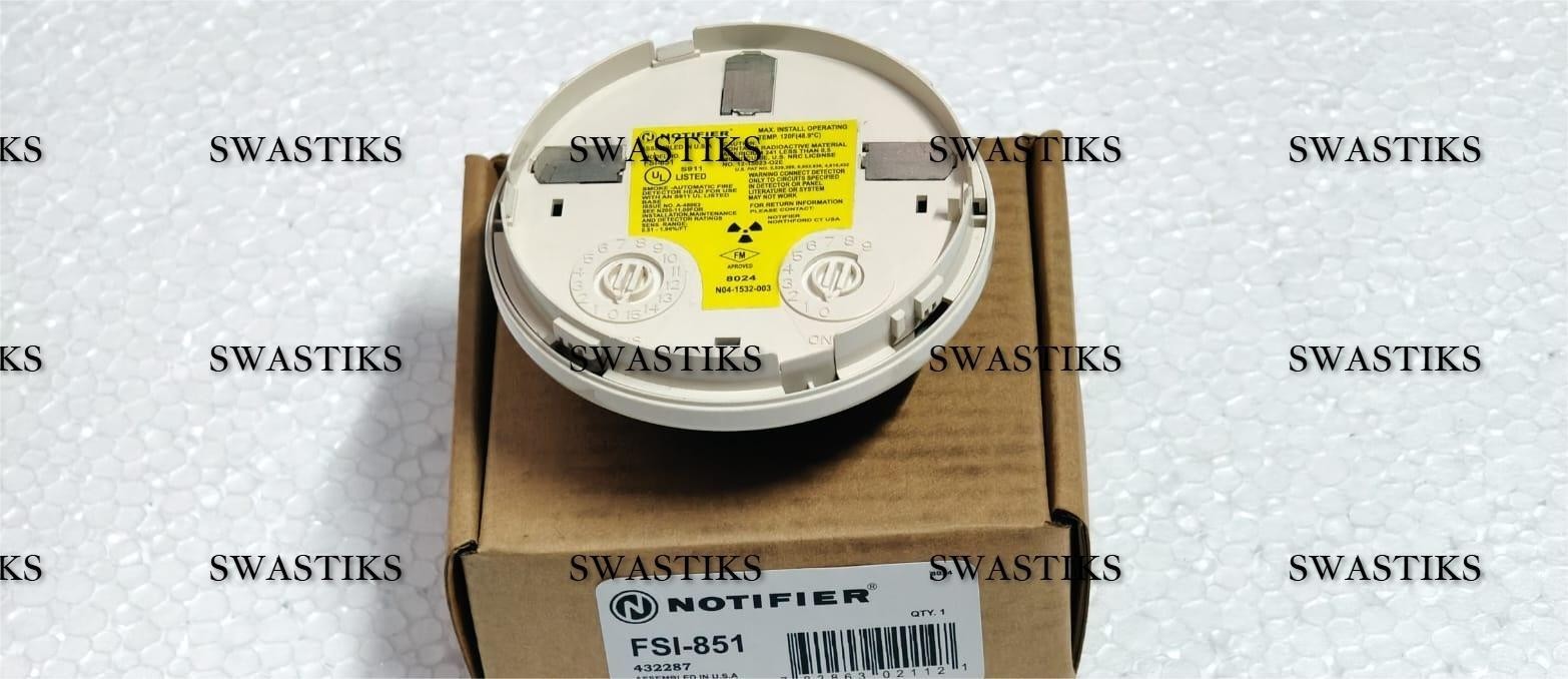 FSI-851 NOTIFIER INTELLIGENT IONIZATION SMOKE DETECTOR FOR FIRE ALARM SYSTEM