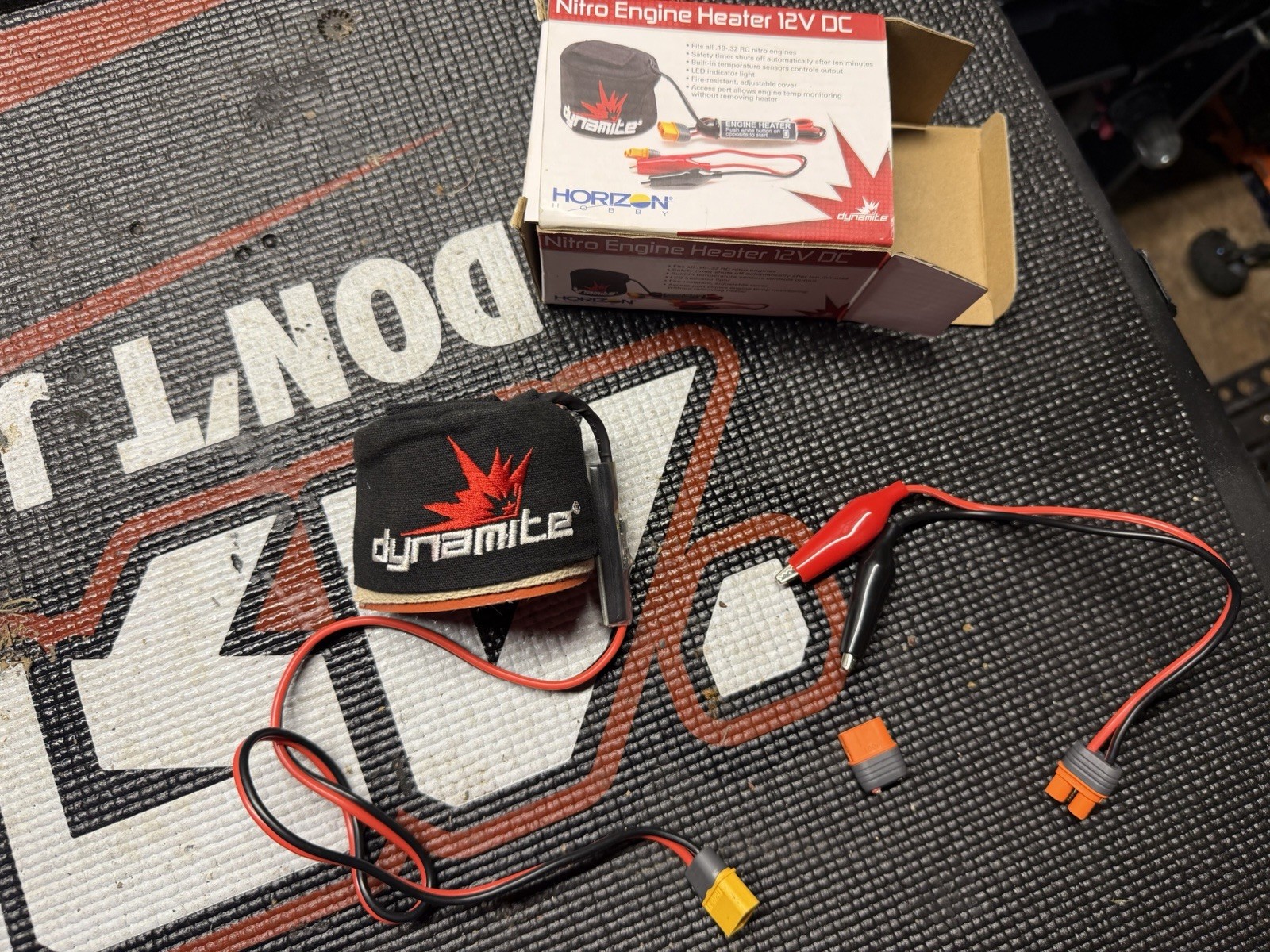 Nitro RC Engine Heater