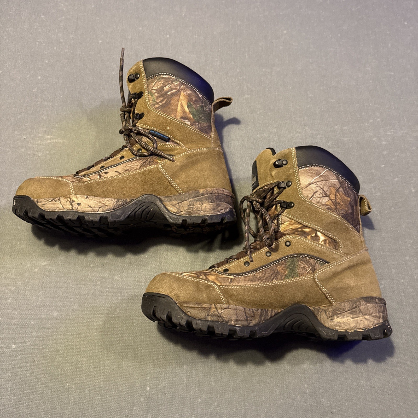 Itasca Big Buck Realtree Camo 3M Thinsulate Hunting Boots Men Size 9 Waterproof