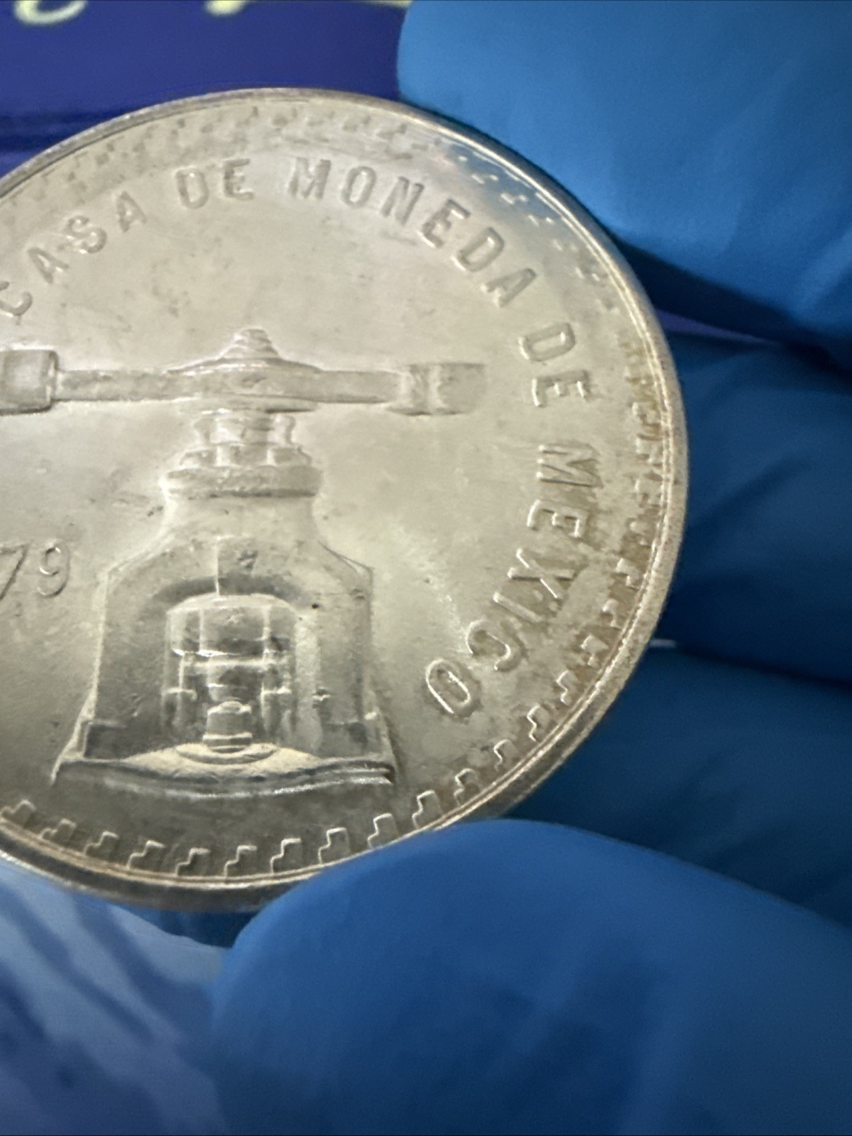 1979 casa de moneda de mexico 🇲🇽 silver coin