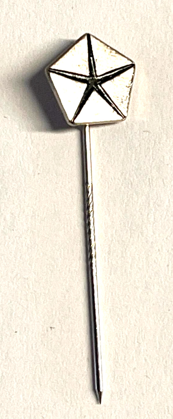 Chrysler Pentastar 12mm Logo 90s Pin (H31)
