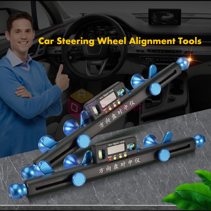 Adjustable Car Steering Wheel Alignment Tools Leveling Holder Wheel Aligner