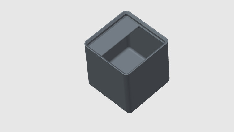 1x1 Gridfinity Bin with Label shelf, ABS Organizer box, for tools nuts and bolts