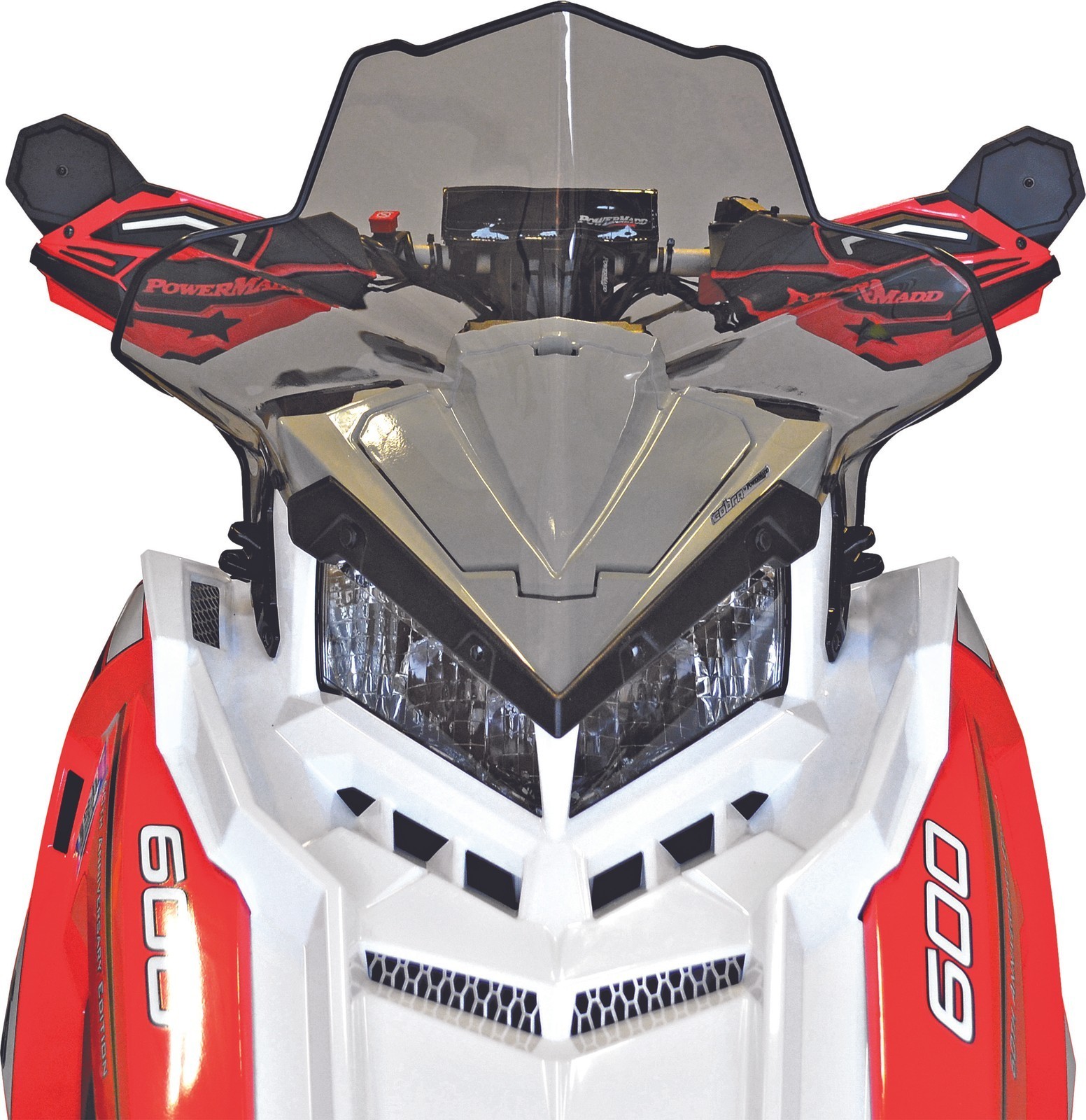 Powermadd 11621 Cobra Windshield Low Smoke 16" fits Polaris AXYS