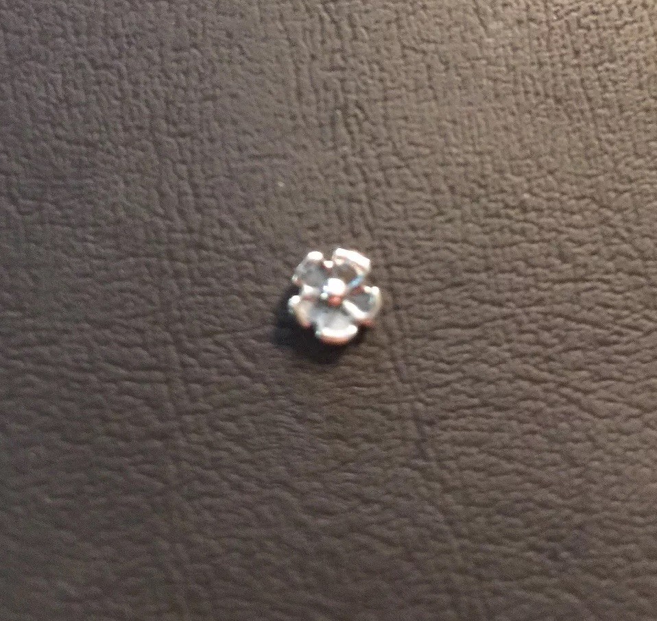 5 Sterling Silver Rosettes 5/32 Inch Diameter 5mm