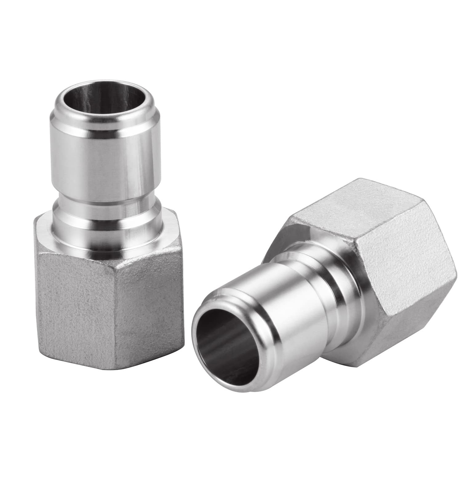 Stainless Steel Male Quick Disconnect Female NPT 1/2 Inch Homebrew 2 Pack