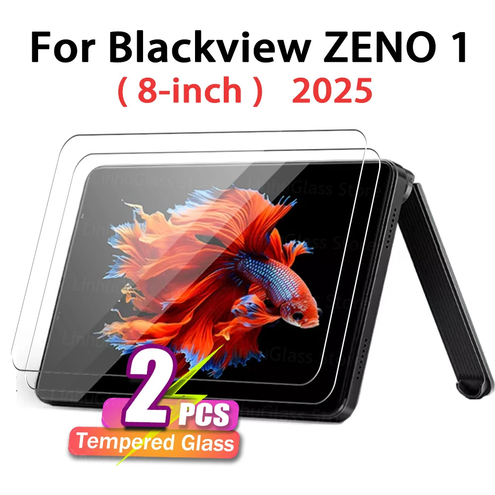 2PCS Blackview ZENO 1 ( 8 inch ) 2025 Tempered Glass Film Cover Screen Protector