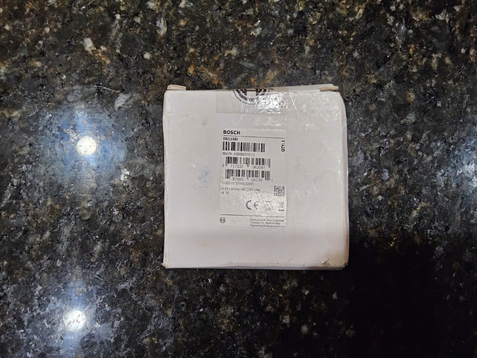 Bosch DS1108I White Glassbreak Detector Round Alarm System
