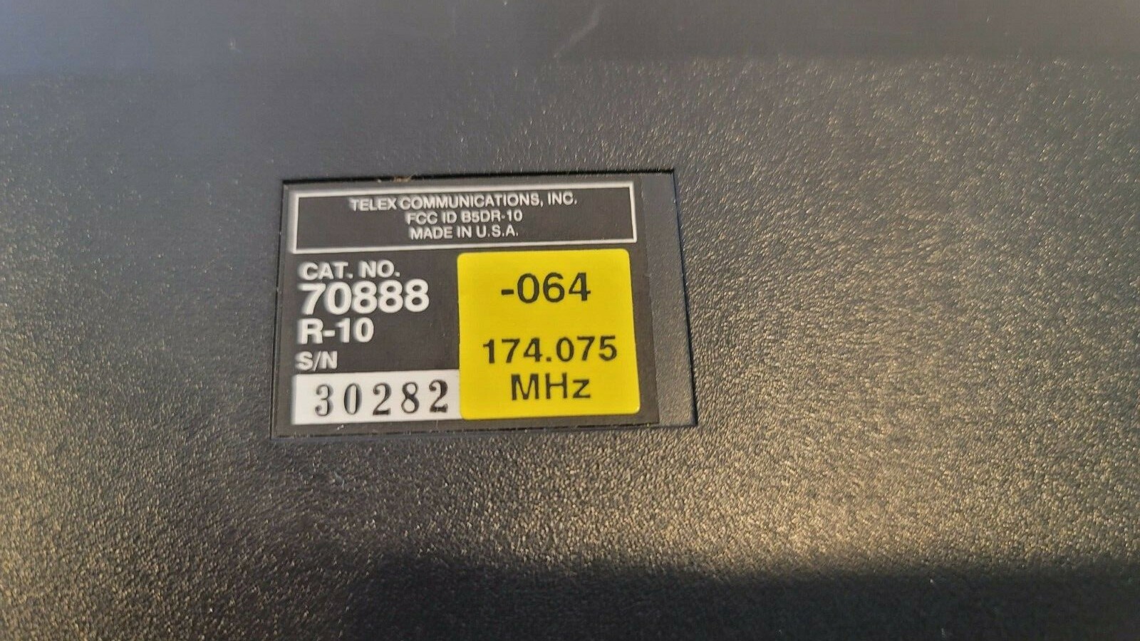 PRO BY TELEX TRUE DIVERSITY RECEIVER & Microphone 171.905