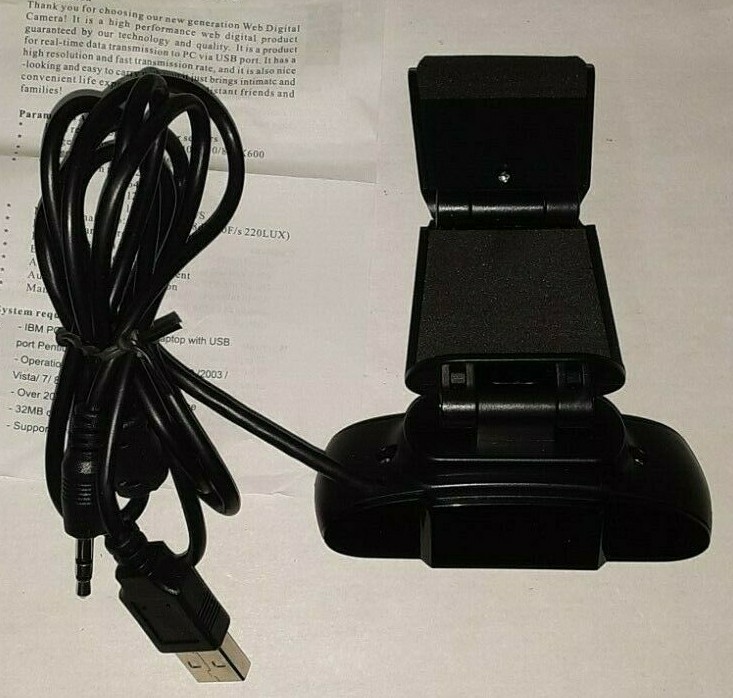 PC CAMERA MINI PACKING DIGITAL WEB CAMERA WITH MANUAL FOCUS FOR WINDOWS uns nib