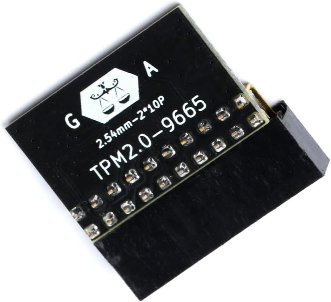 TPM 2.0 Module with 20-1 Pin, TPM 2.0 Encryption Security Module for ASUS Mot...