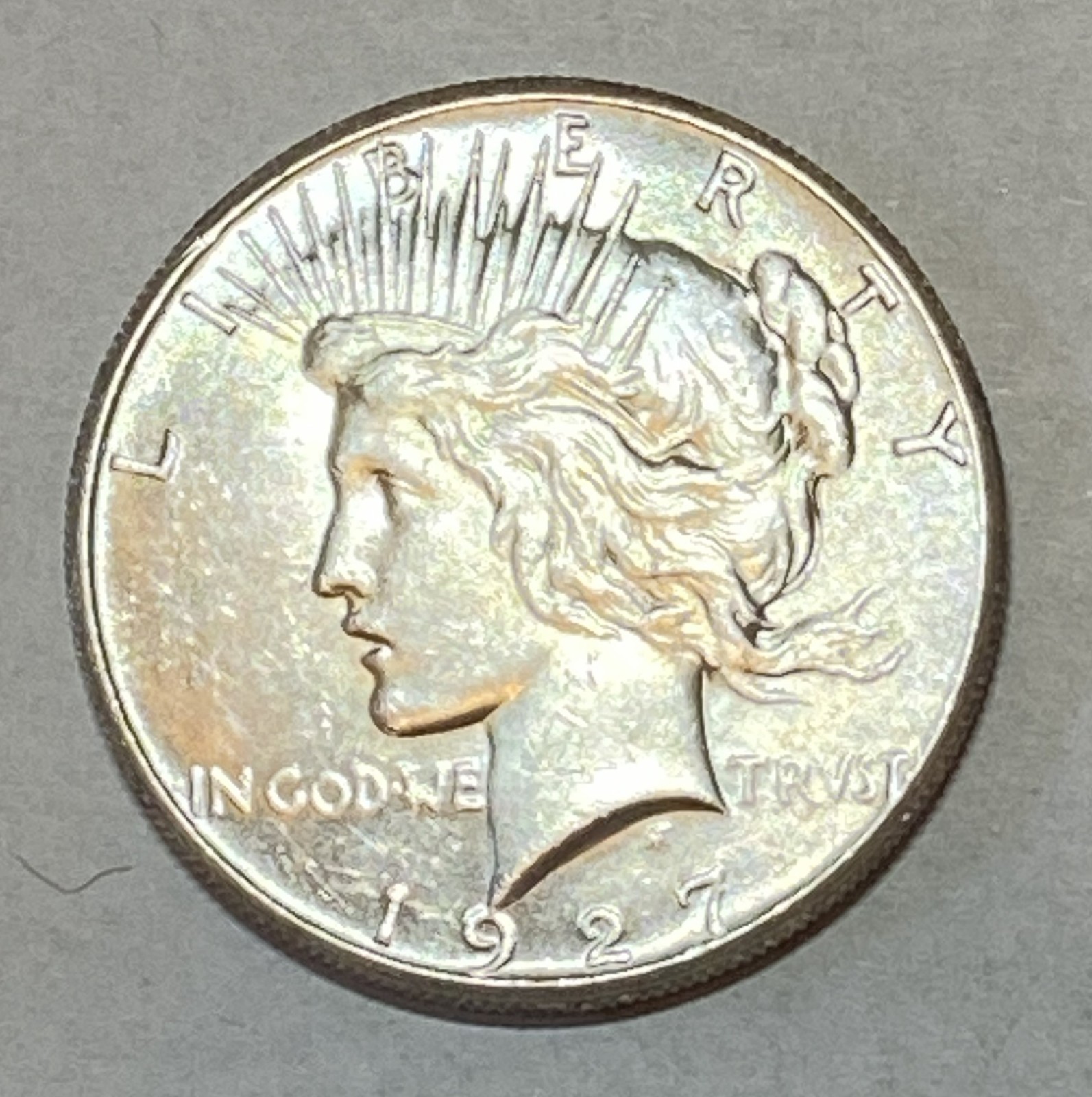1927 $1 Peace Silver Dollar - #5