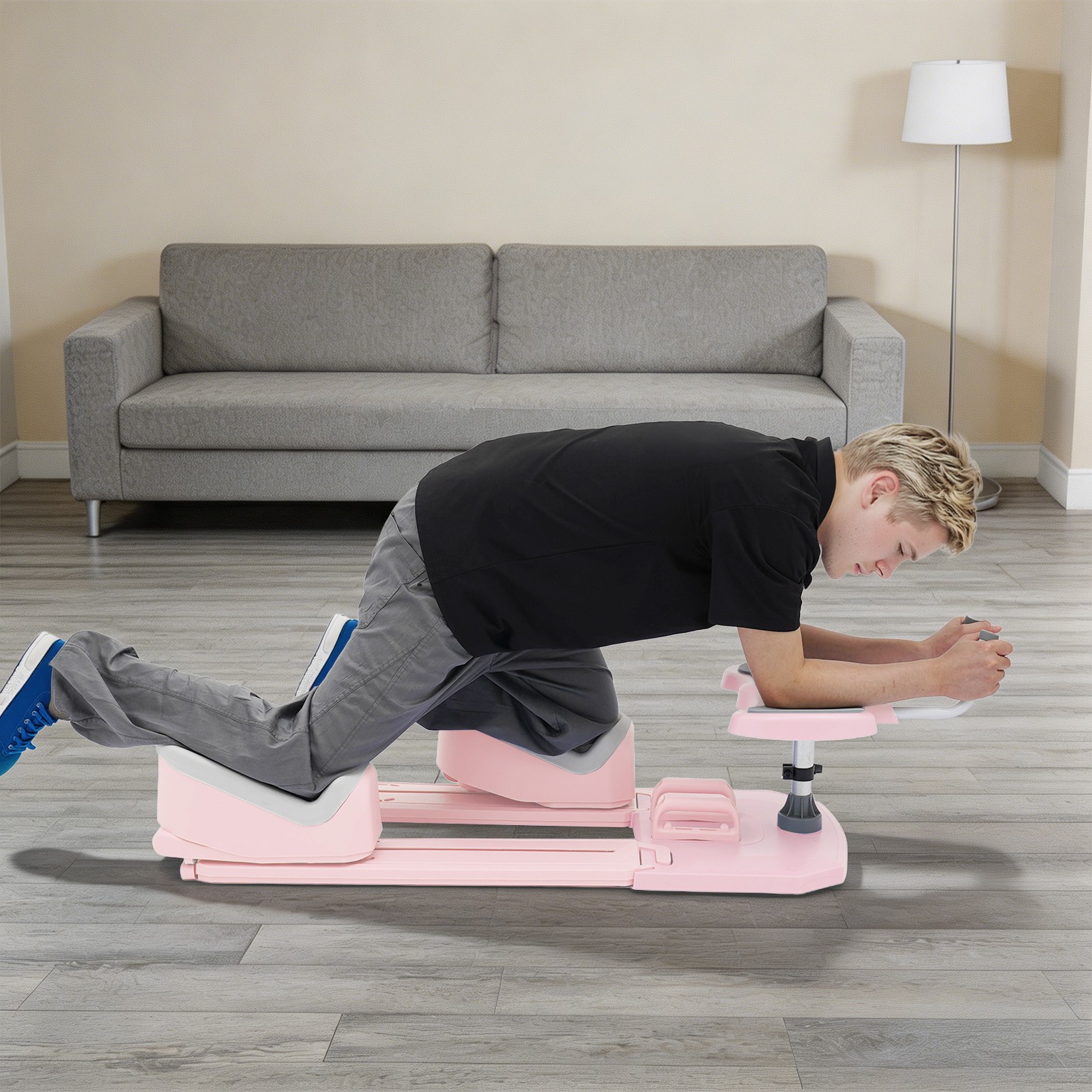 Home Pink Workout Equipment,Adults Full Body Trainer,Core Strength Trainer NEW
