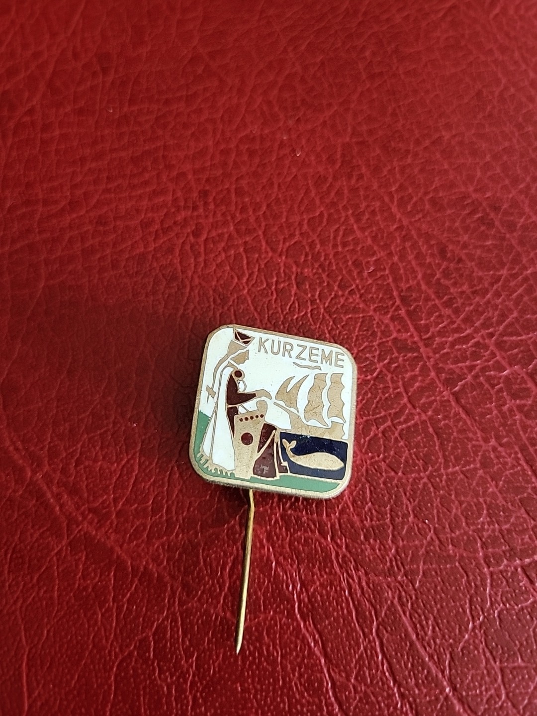 Vintage Pin Hatpin Walking Pin Brooch Kurzeme