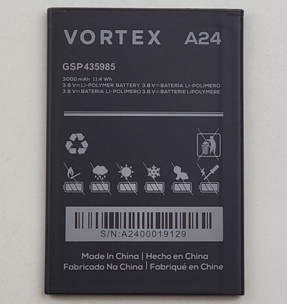 OEM VORTEX GSP435985 3000mAh 11.4Wh 3.8V Battery Replacement for VORTEX A24