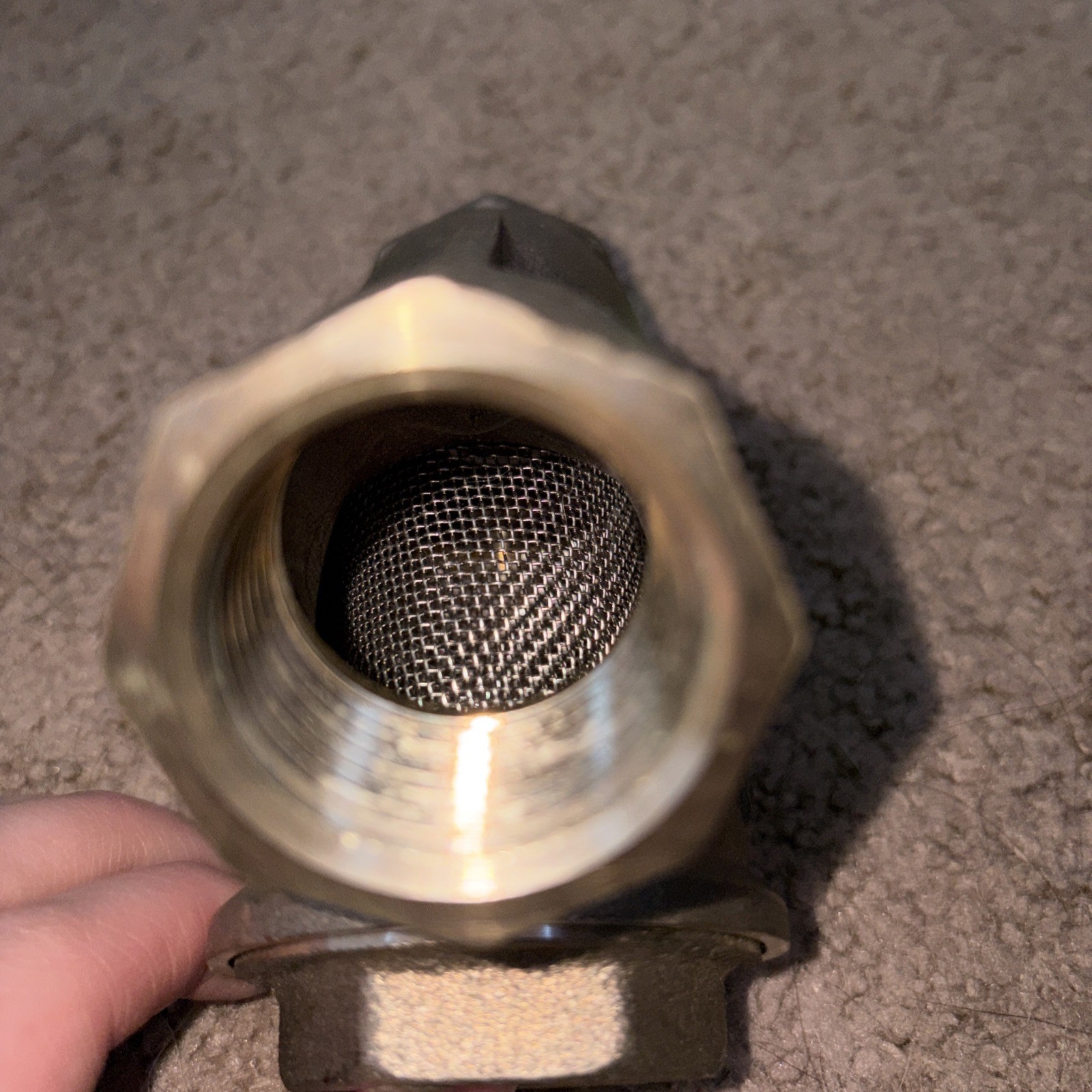 NEW WATTS 400W0G Y- STRAINER 1" BRASS