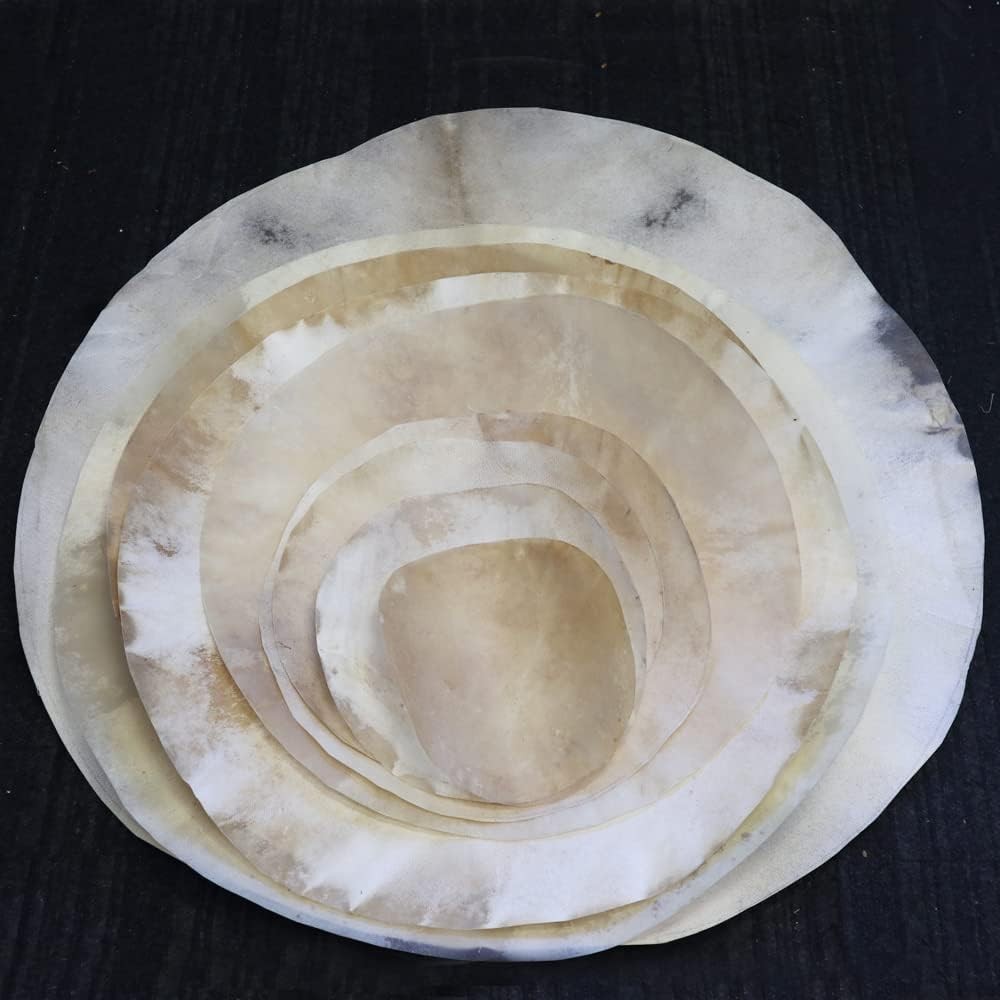 Zaza Percussion - Goatskin for Darbuka  Drum, Goat Skin for Djembe (Size 18'')